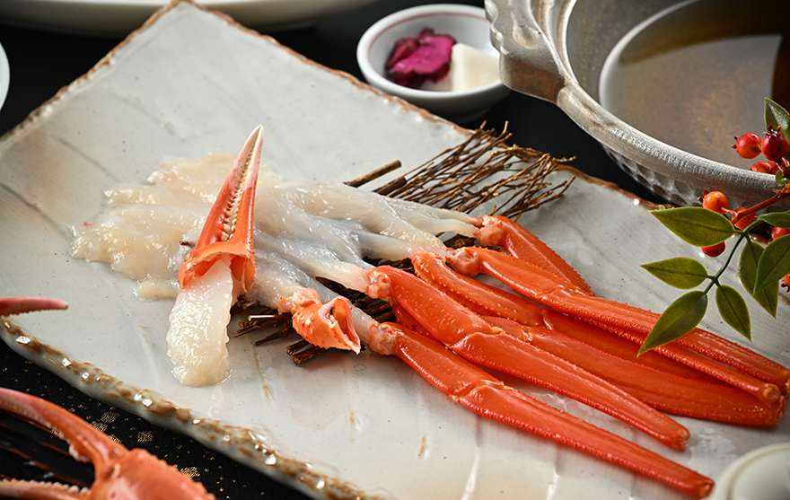 越前紅ずわいしゃぶしゃぶ