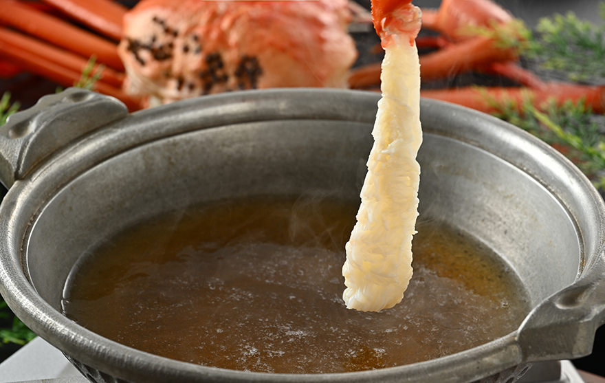 越前紅ずわいしゃぶしゃぶ